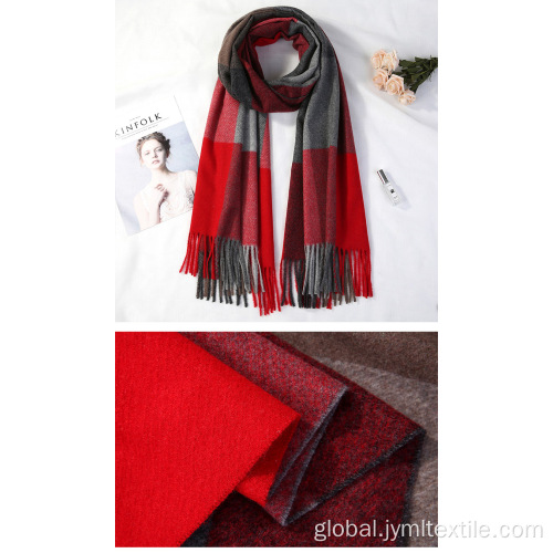 Wool Soft Scarves with Tassel high quality cheap soft scarves with tassel Supplier